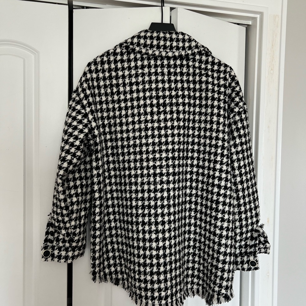 Houndstooth Shacket - image 3